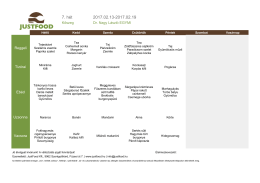 7. h&eacute;t 2017.02.13-2017.02.19