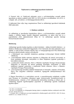 Tájékoztató az adóhatósági igazolások kiadásáról