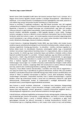 tovább - Magyar Sürgősségi Orvostani Társaság
