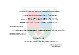 szja 1% feletti rendelkez&eacute;s k&eacute;r&eacute;se-2017