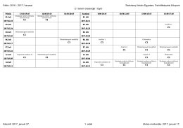 C1 - Széchenyi István Egyetem