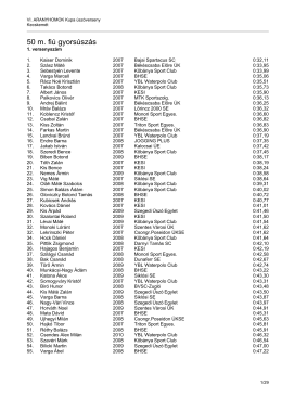 szombati eredm&eacute;nyek