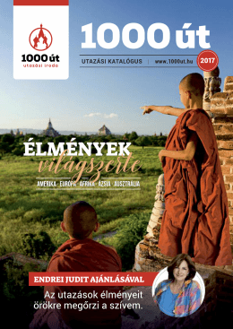 letölthető itt - 1000 Út Utazási Iroda