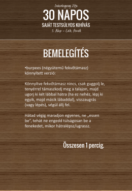 30 napos - Sz&aacute;szhegyessy Zita