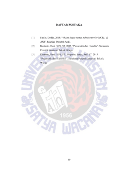 Mesin Las dan Potong Kantong Plastik Berbasis Pneumatik Dengan