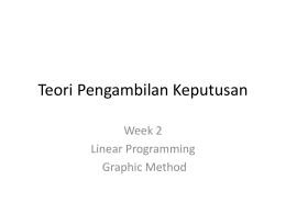 Metode Kuantitatif Bisnis