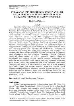 JURNAL (01-30-17-02-13-13) - eJournal Ilmu Administrasi Negara