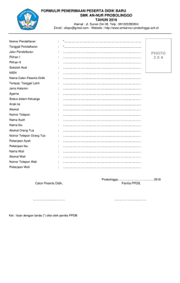 formulir - SMK AN