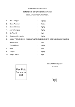 Cetak - KESBANGPOL dan LINMAS