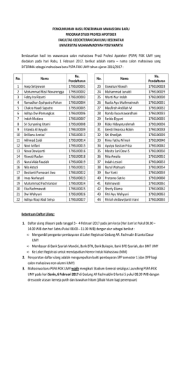 pengumuman final penmaru profesi apoteker