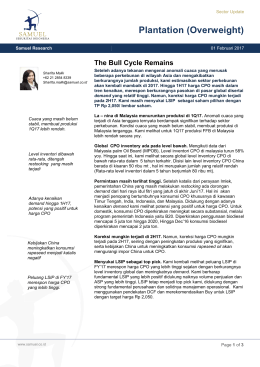 PlantationSector_Feb`17_SM - Samuel Sekuritas Indonesia