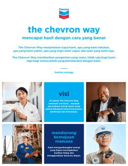 The Chevron Way_Bahasa Indonesia