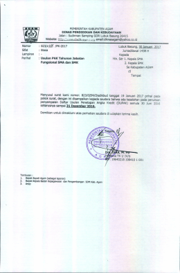 Surat lengkapnya dapat Saudara unduh disini