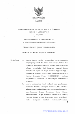 www.jdih.kemenkeu.go.id - JDI Hukum