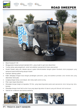 brochure road sweeper