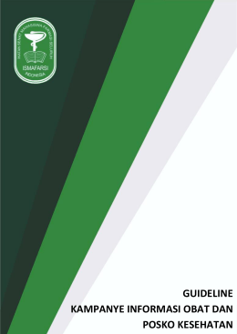 guideline kampanye informasi obat dan posko