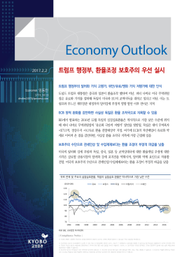 트럼프 행정부, 환율조정 보호주의 우선 실시
