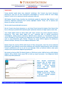 G&uuml;nl&uuml;k B&uuml;lten - Turkborsa.net