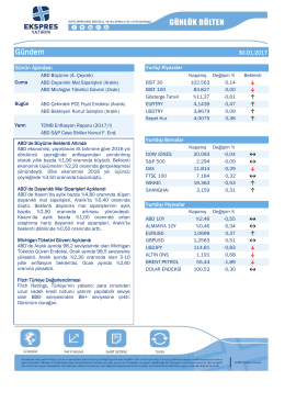 Gündem - Ekspres Forex