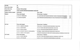 03.03.2017 Makine Fakültesi
