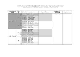 Akdeniz &Uuml;niversitesi Eğitim Fak&uuml;ltesi &hellip;&hellip;&hellip;&hellip;&hellip;&hellip;&hellip;
