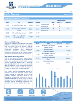 Gündem - Ekspres Forex