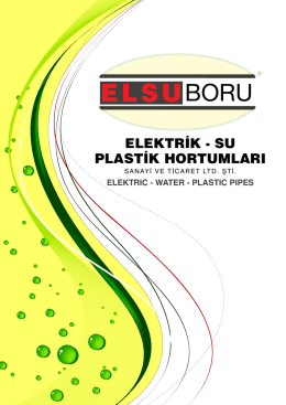 elektrik - Elsu Boru