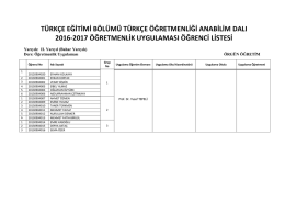 türkçe eğitimi bölümü türkçe öğretmenliği anabilim