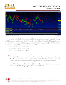 Gold Futures (Night Session) 2 February 2017 News Update