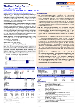 Thailand Daily Focus