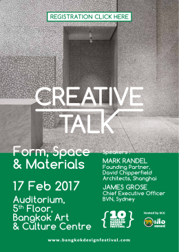 Creative Talk_SCG_program and press_online
