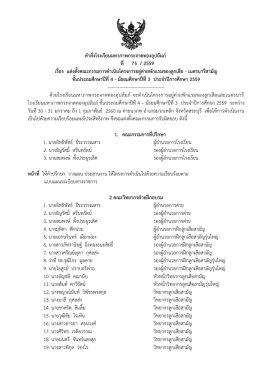 เนตรนารีสามัญ ชั้น ป.4 - ม.3 ปีการศึกษา 2559
