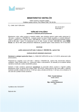 EMINI Senad - Ministerstvo vnitra