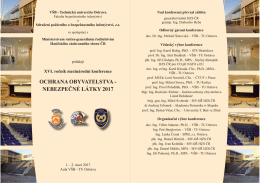 Pozvánka OOB 2017