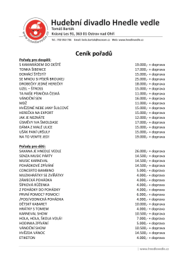 CENÍK 2017