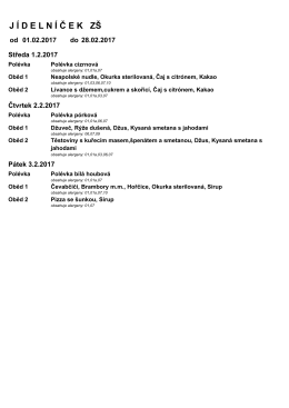 J &Iacute; D E L N &Iacute; Č E K   Z&Scaron;