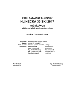 Výsledky