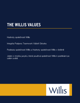 THE WILLIS VALUES