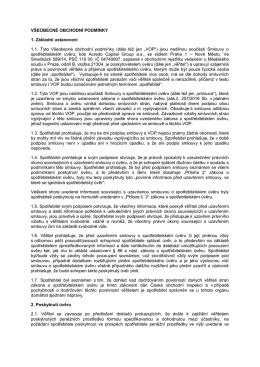 v&scaron;eobecn&eacute; obchodn&iacute; podm&iacute;nky