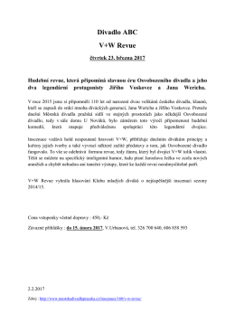 Divadlo ABC - V+W Revue
