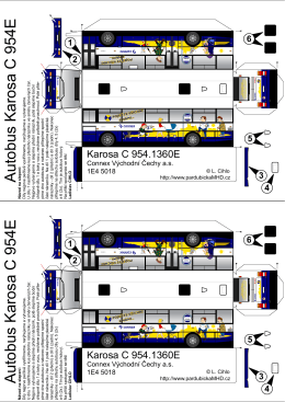 Autobus Karosa C 954E Autobus Karosa C 954E