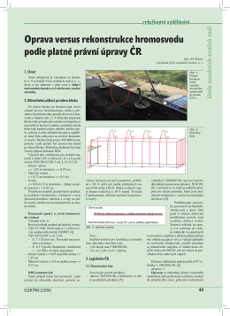 Oprava versus rekonstrukce hromosvodu podle platné právní úpravy