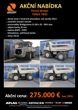 terex tr45 - AUSTRO Baumaschinen