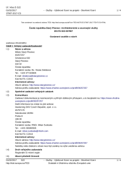 Česk&aacute; republika-Star&yacute; Plzenec: Architektonick&eacute; a