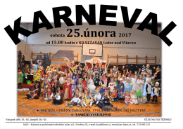sobota 25.února 2017 - Kulturní a společenské středisko Lužec nad