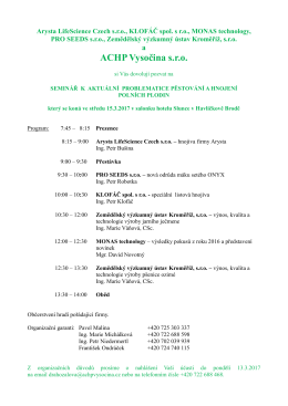 ACHP Vysočina s.r.o.