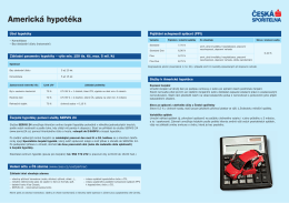 Americk&aacute; hypot&eacute;ka