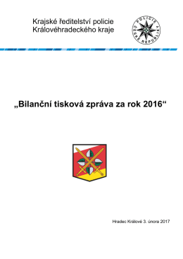 bilanční zpráva
