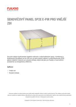 Sandwich panel details - Oborniki