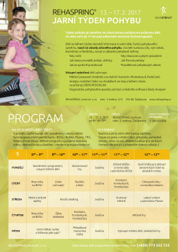 PROgRaM - REHASPRING